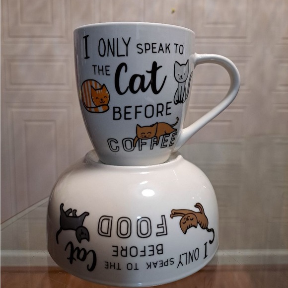 - Set Eaton Fine Dining Mug And Bowl Microwave And Dishwasher Safe. - Picture 2 of 5